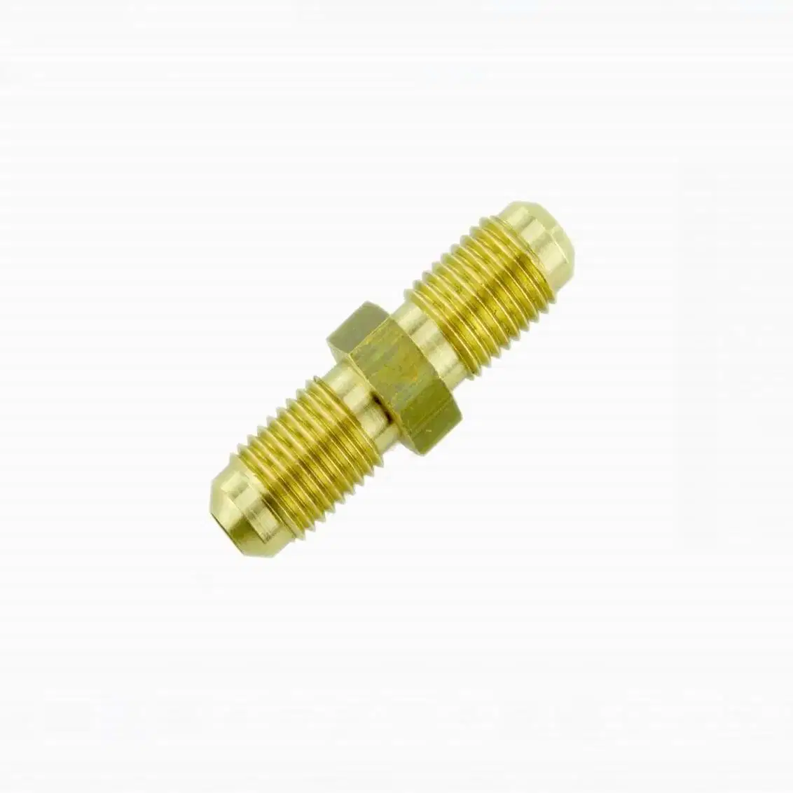 Precision CNC Turning Copper Parts Copper Fastener Connection Parts Feedthrough Copper Parts OEM Long Copper Bar Copper Tube Turning Parts