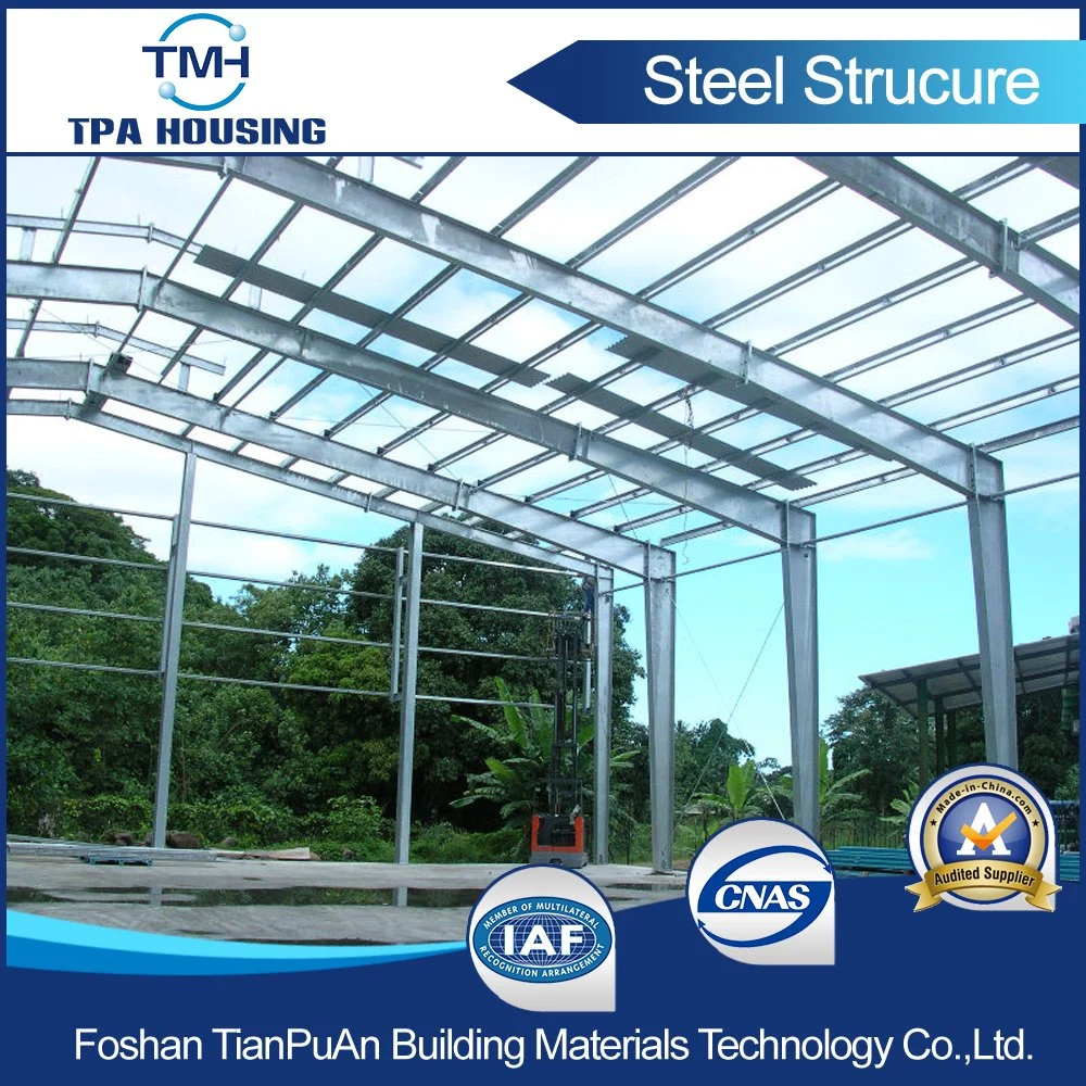 China Low Cost Prefabricated Workshop Light Steel Structure Metal Frame Warehouse Storage