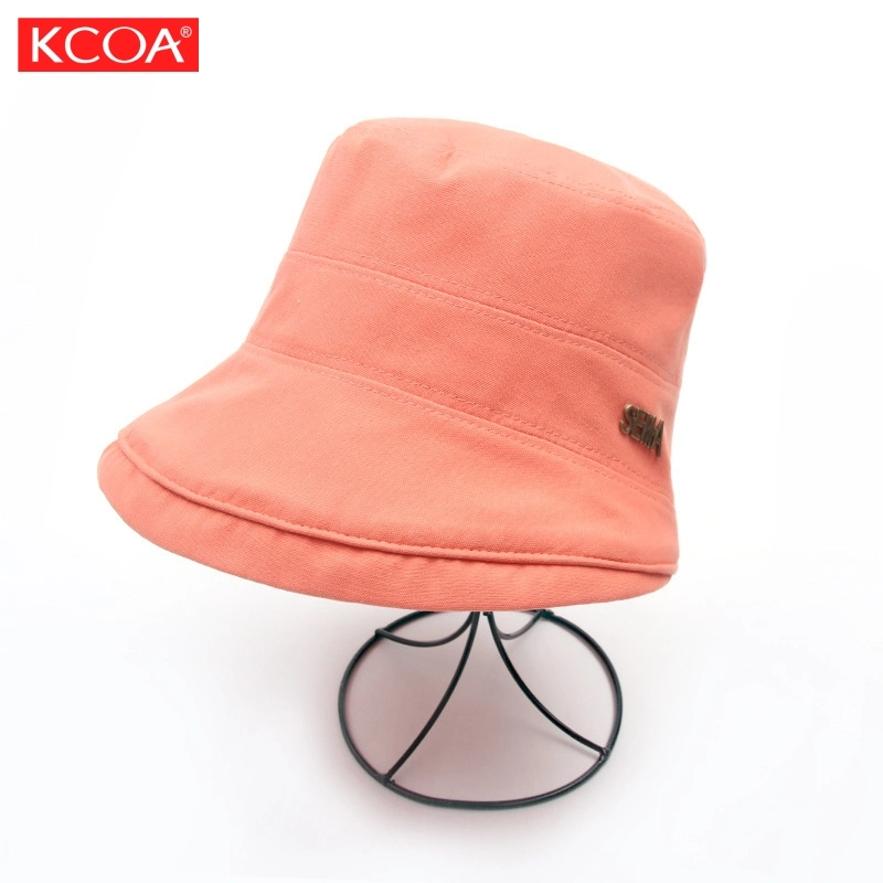 High quality/High cost performance  Personalized Custom Designed Solid Color Fishing Bucket Cap