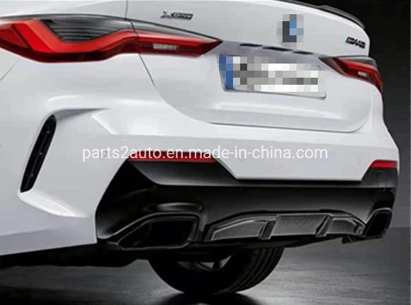 BMW 4 Series G22 MP Rear Diffuser and Pipe Modified to 440d