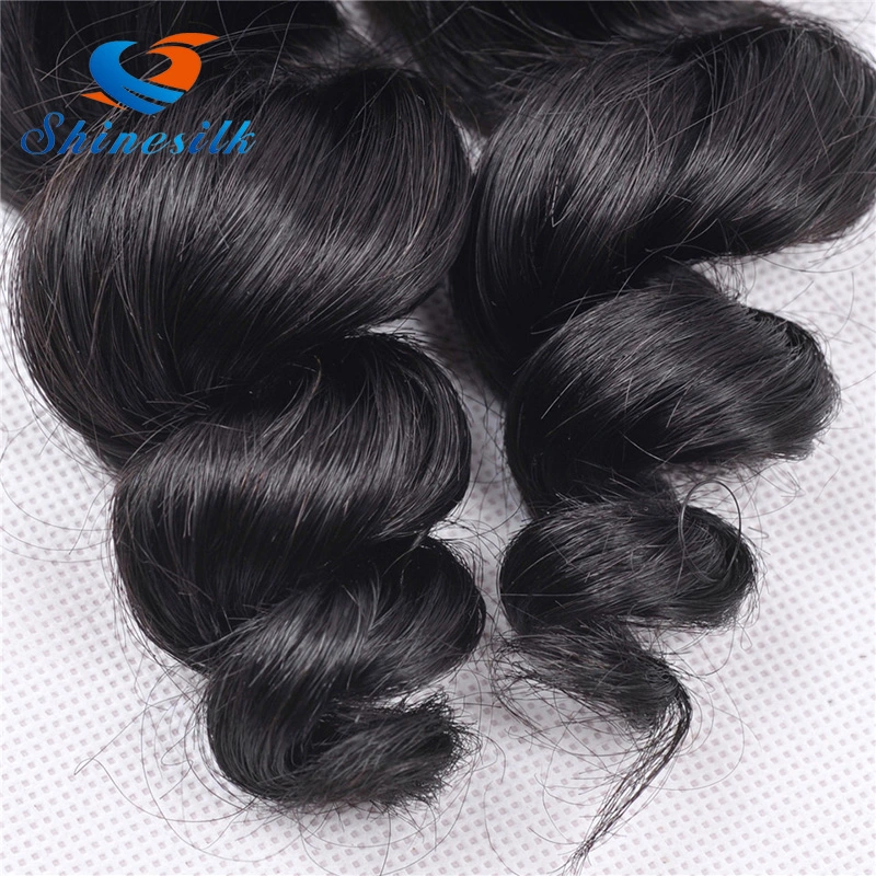 Malaysian Hair Bundles Loose Wave 100% Human Hair Extension Natural Color Remy Hair Weft