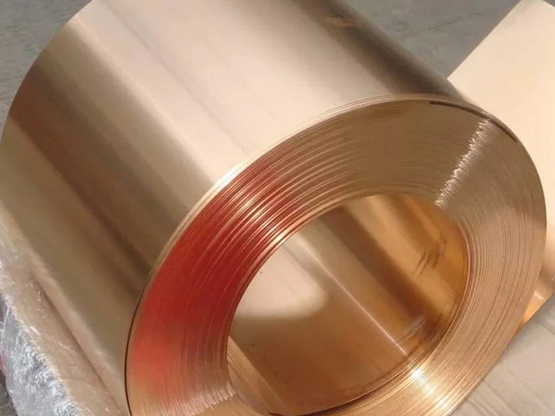 99.9% C17200 Qbe2 Beryllium Copper Alloy Strip Coil Foil