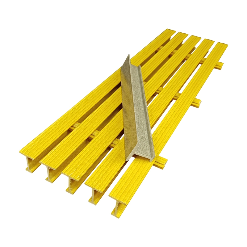 Fiberglass FRP Grating Pultruded FRP Grilling Pultrusion Grating Pultrusion Fiberglass Products