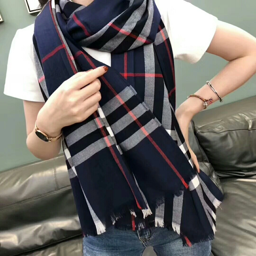 Wholesale/Supplier Fashion Custom Designer Winter Luxury Ladies Knitted Scarves Cotton Women Scarf