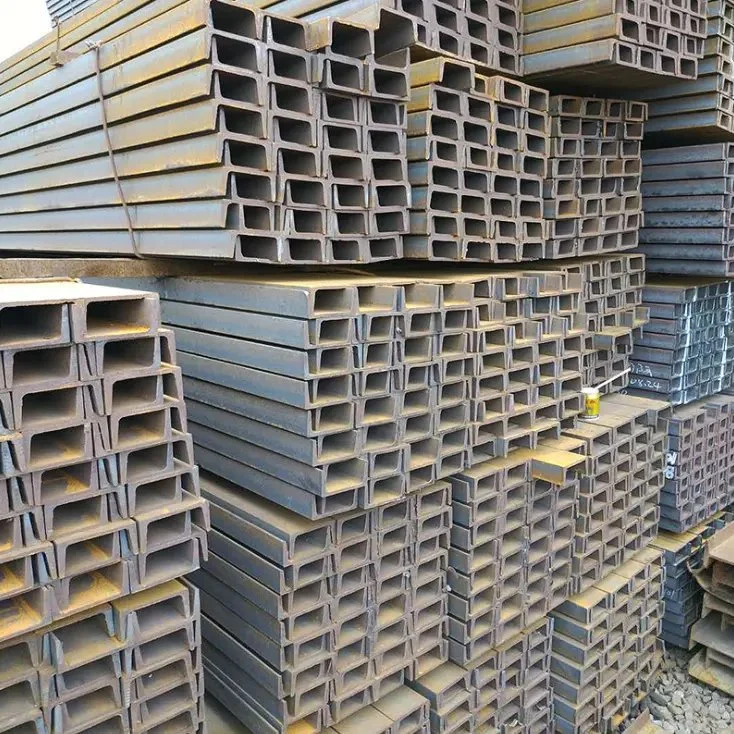 Hot Cold Rolled Mild Steel Profiles Gi Carbon Steel C U Channel with Galvanized Factory En S235jr S355jr A36 Ss400 Purlin Bended Structural Building Material