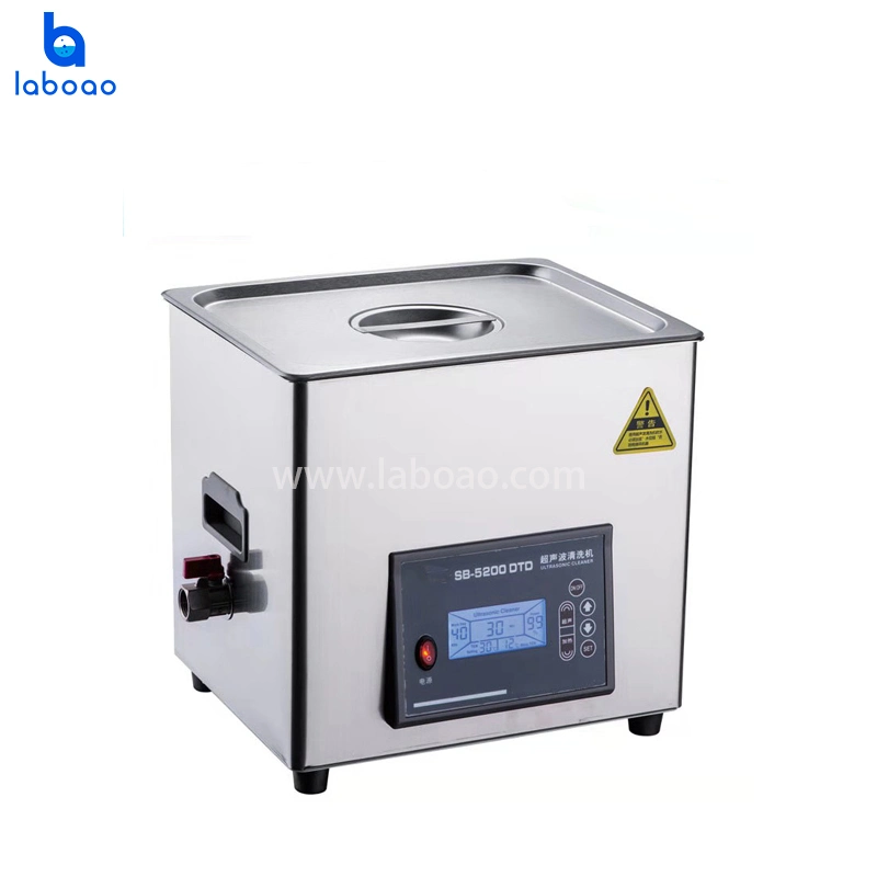 Laboao Adjustable Heating Ultrasonic Cleaner Ultrasonic Vibration Cleaning Machine