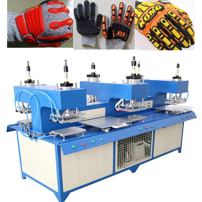 TPR Gloves Label Logo Badge Pattern Moulding Heat Pressing Machine