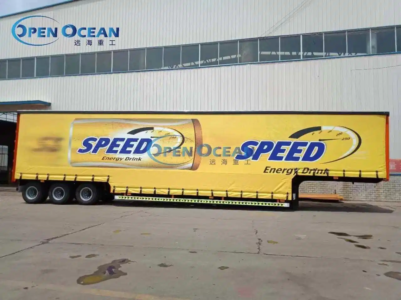 ISO CCC Approved 2/3/4 Axles Dry Box Cargo Freight Van Truck Trailer for Sale