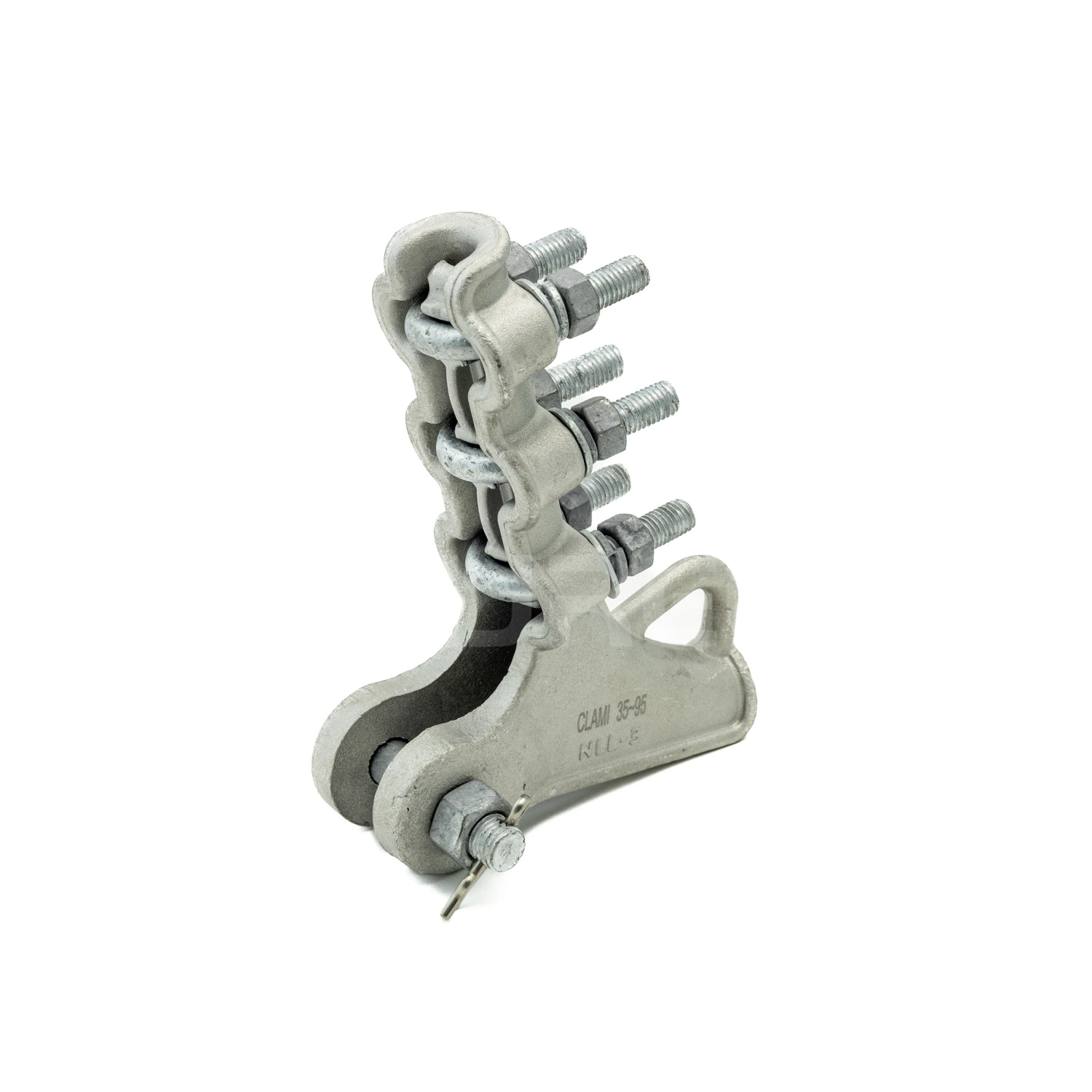 Bolt Type Aluminum Alloy Electrical Power Line Tension Strain Clamp