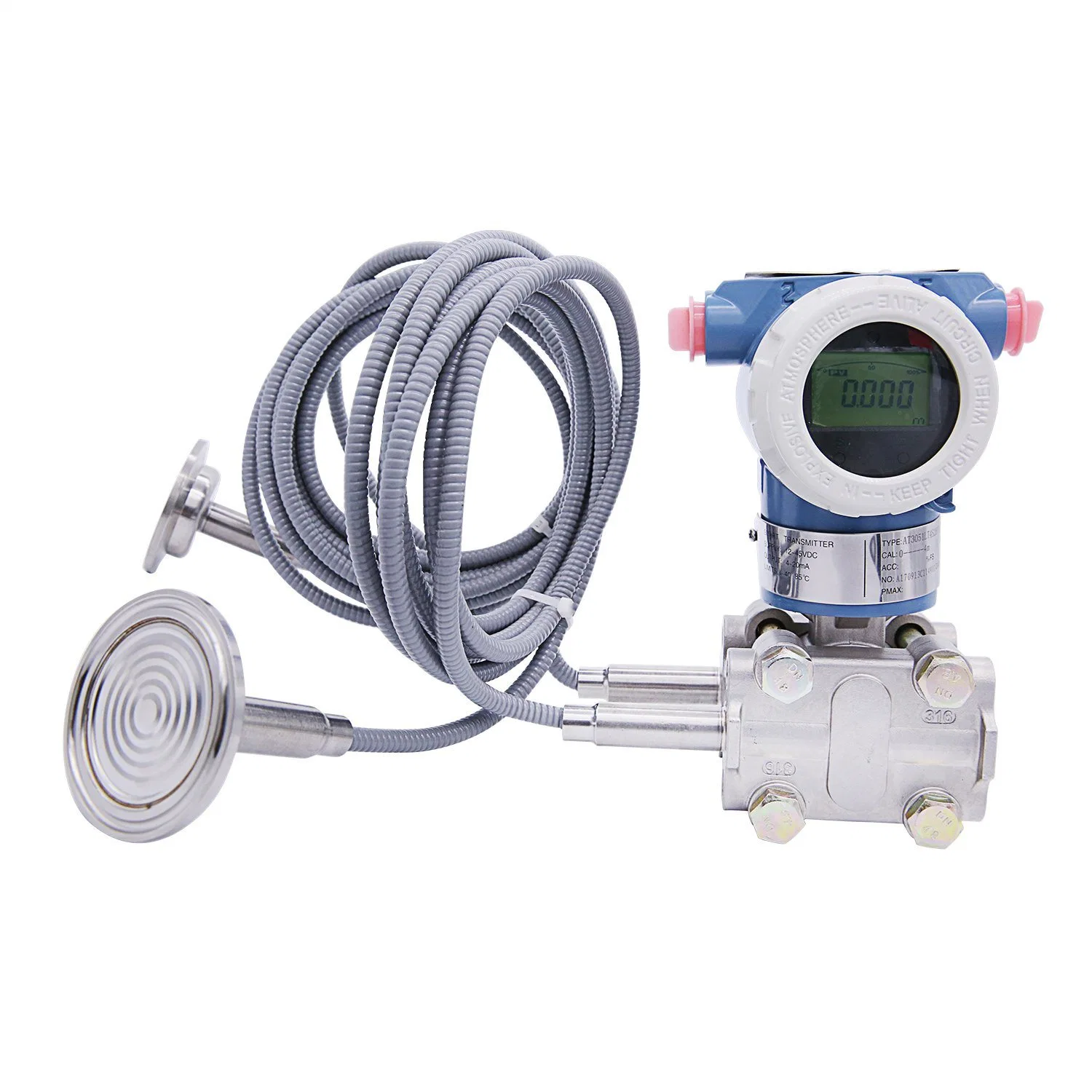 Flange Type Diaphragm Pressure Sensor- Pressure Level Transmitter Dp Level Meter