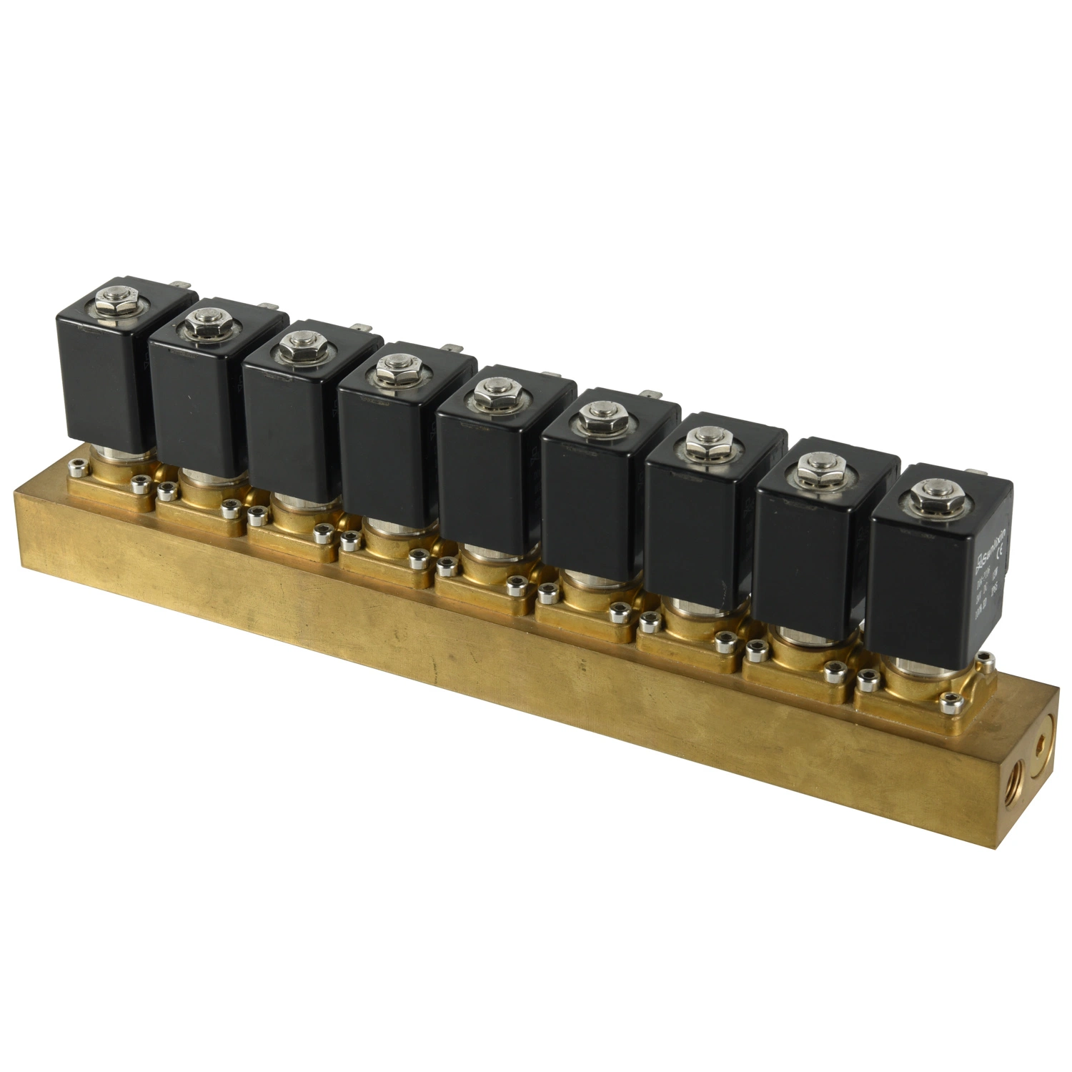 Manifold Type Series 2/2-Way Direct Acting Water Air Brass Solenoid Valve (SLE)