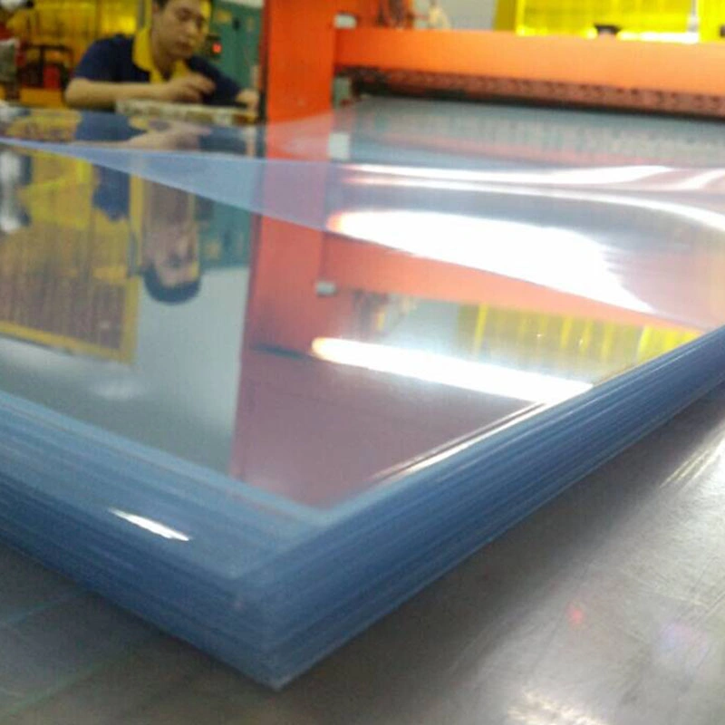 China Manufacturer Transparent Clear Rigid Plastic PVC Thermoforming Sheet