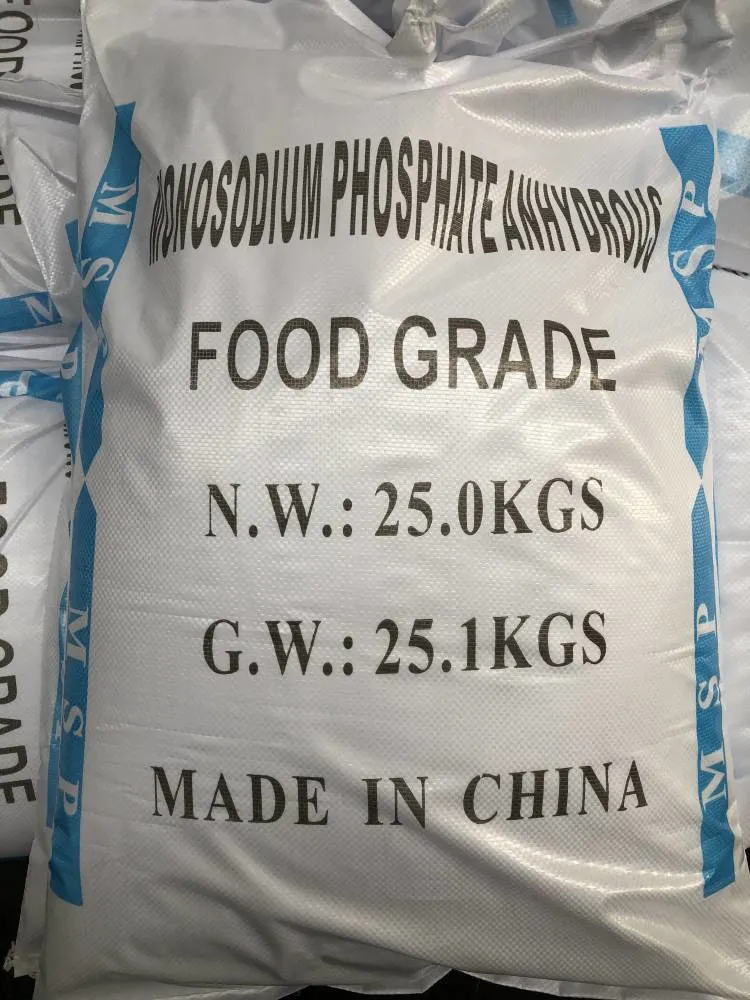 Food Grade CAS 7558-80-7 Fosfato monosódico MSP