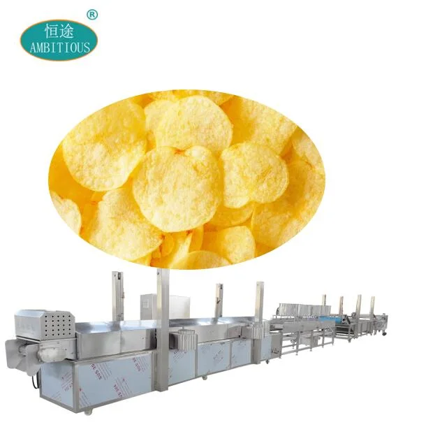 Controlo automático da temperatura batatas fritas a fabricar equipamento de fritura
