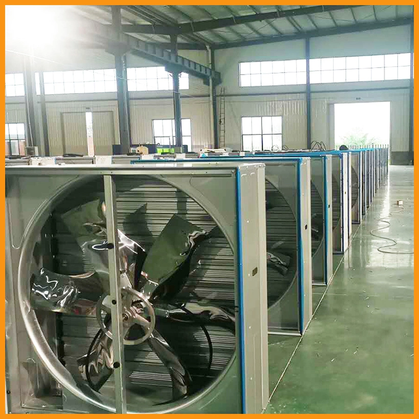 Agricultural Greenhouses Stainless Steel Pad Fan Cooling System