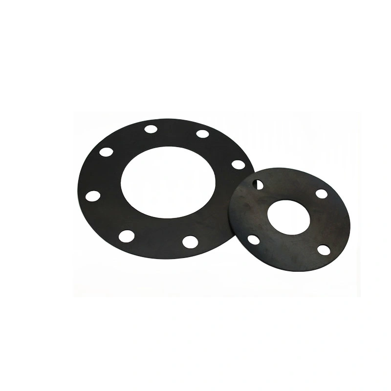 Custom Round Flat Pure Round Hole Silicone Rubber Seal Gasket