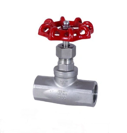 Stainless Steel SS304 316 NPT BSPT Thread/Screw Handwheel Globe Valve