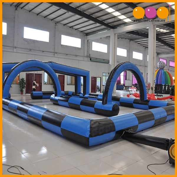 Kids Inflatables for Adults Inflatable Race Track Pool Football Playground