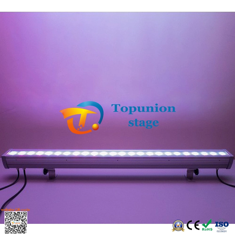 1 LED a todo color 3 en pared de control de 24pcs puntos Luz de fondo de la etapa de lavado