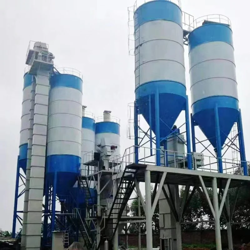 Whole Automatic Dry Powder Mortar Mixing Production Line in Bulk Packing Bag Packing