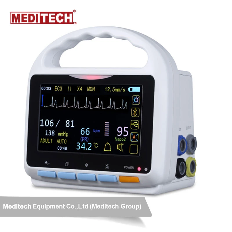 Palm Multi-Parameter Patient Monitor with 5 Standard and CE Certificate