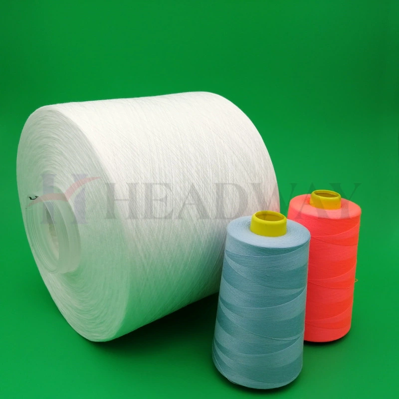 40s/2 Virgin Spun Polyester Spun Yarn Sewing Thread Textiles 100% Polyester for Sewing