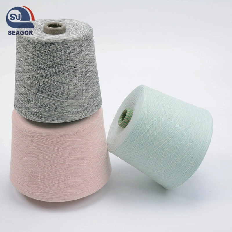 Card and Combed Siro 100% Cotton Yarn for Weaving and Knitting (5s to 40s/raw white and colored) (Certificate: Oeko-tex100/GRS/BCI/GOTS/obp/FSC)