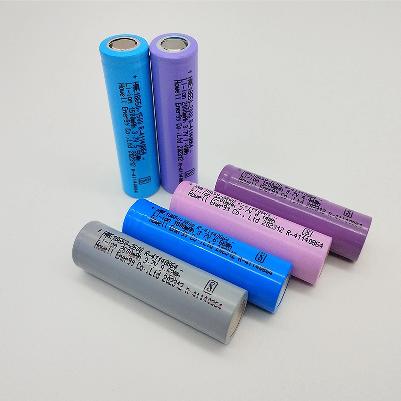 18650 batteries lithium-ion 3,7 V 3 000 mAh pour téléphone