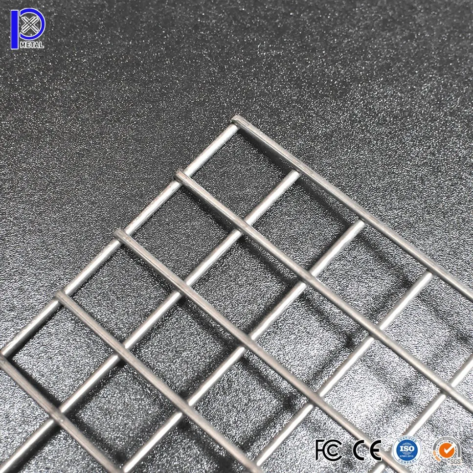 Pengxian 1,5 mm de diâmetro 5 mm painéis de malha de arame China fornecedores Branco Malha de arame soldada utilizada para o fio de vedação Diamond Mesh