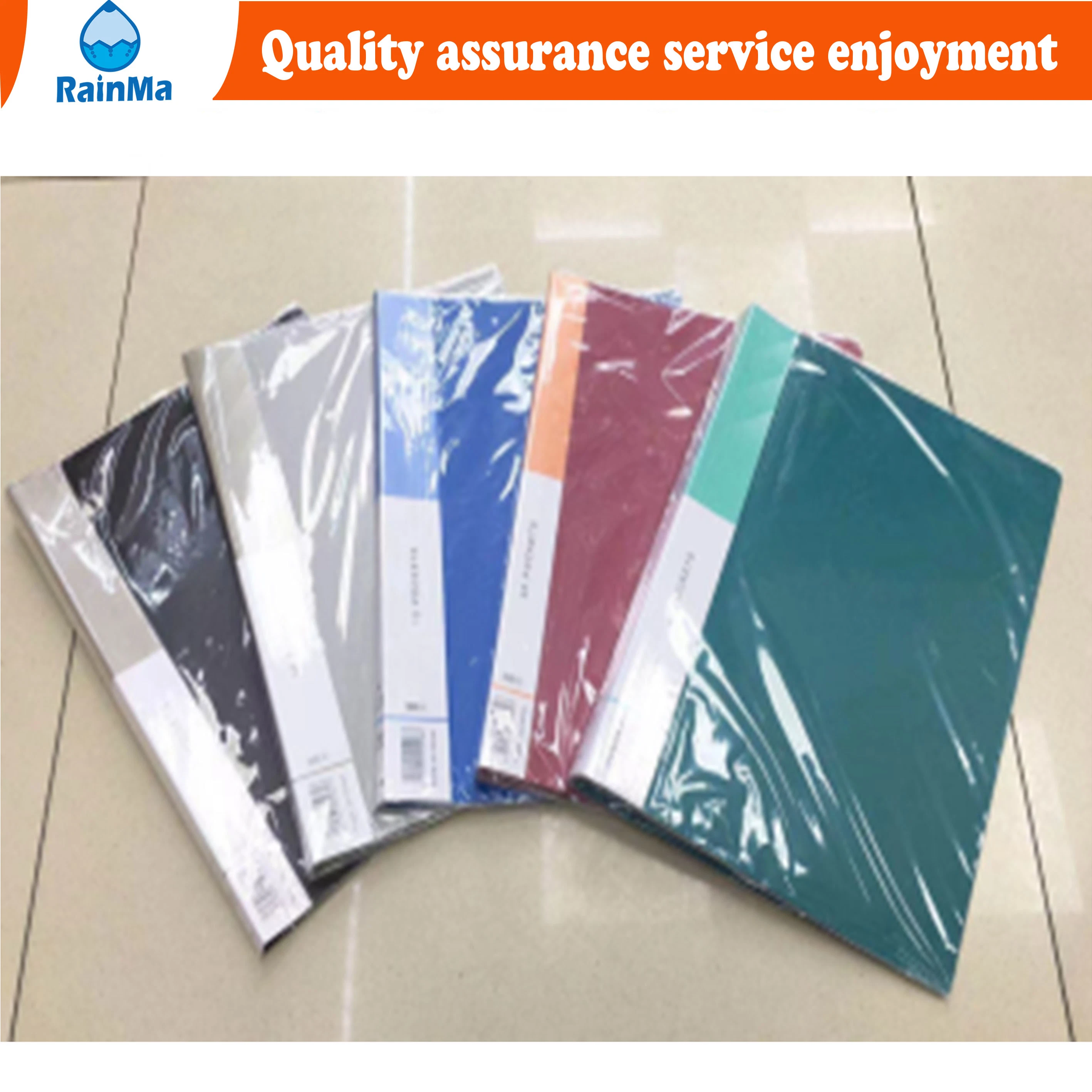 Wholesale Custom Logo A4 Inserts Waterproof Office Clear Books