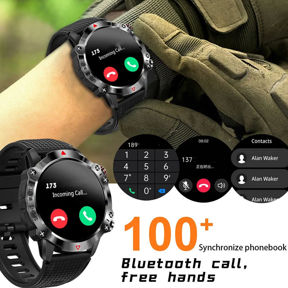 2023 Men's Sports Watch Wholesale/Supplier Bt Call Smart Watch Ring Kr10