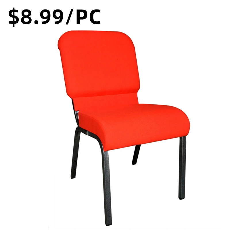 Good Price Indoor Steel Furniture for Rental Porpular Church Chair