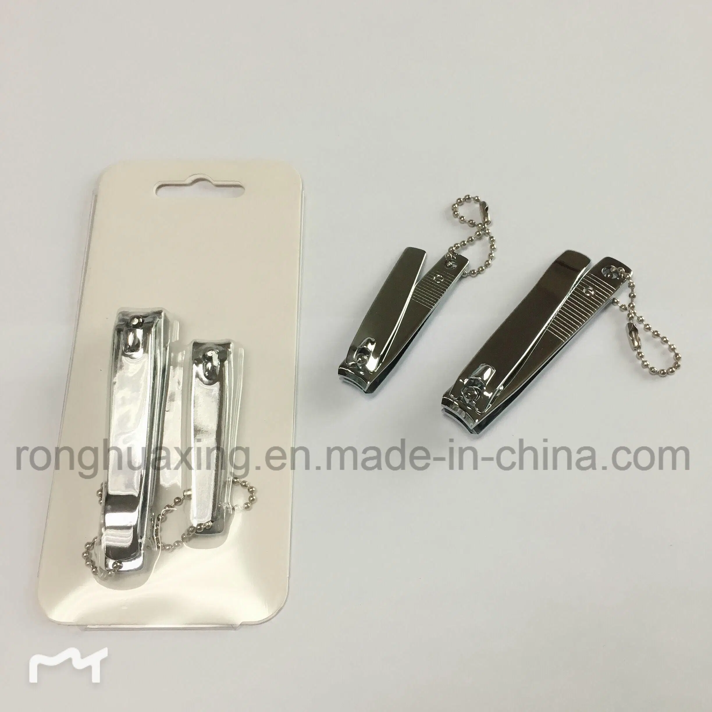 2PCS Men Nail Clipper Set with Insert Card Pack