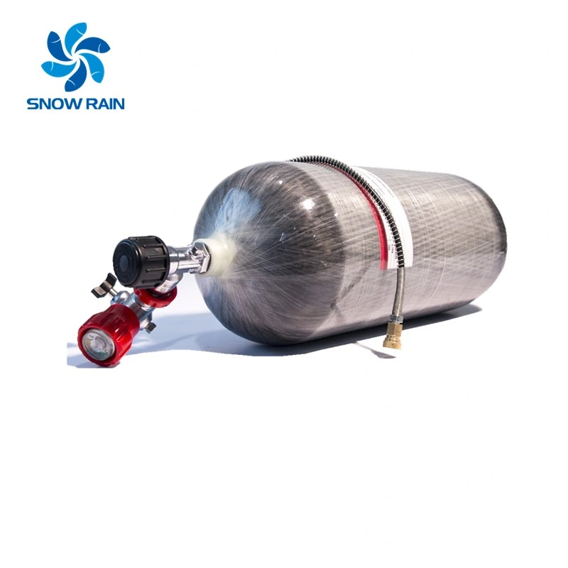 Manufacturer Direct Sale High Pressure 0.22~200L 4500 Psi 300bar Scba Carbon Fiber Pcp Gas Cylinder