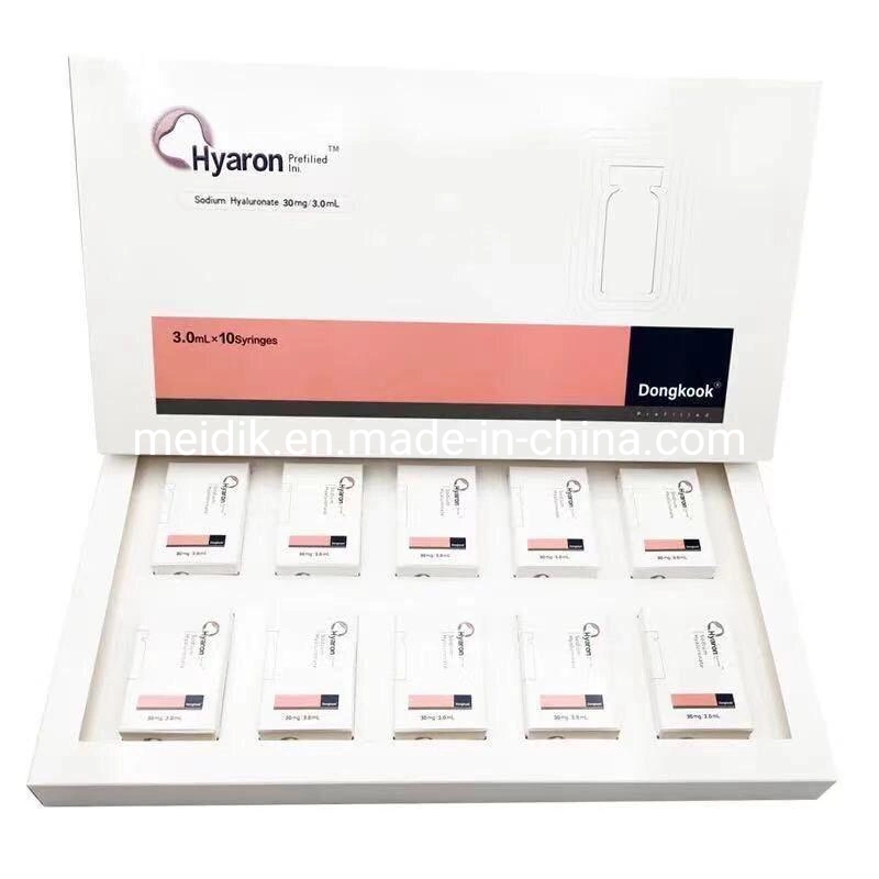 Best Skin Booster Korea Hyaron Mesotherapy Solution Non-Crosslinked Hyaluronic Acid Skin Care Moisturizing Hydrate Skin Tighten Shrink Pores Baby Face