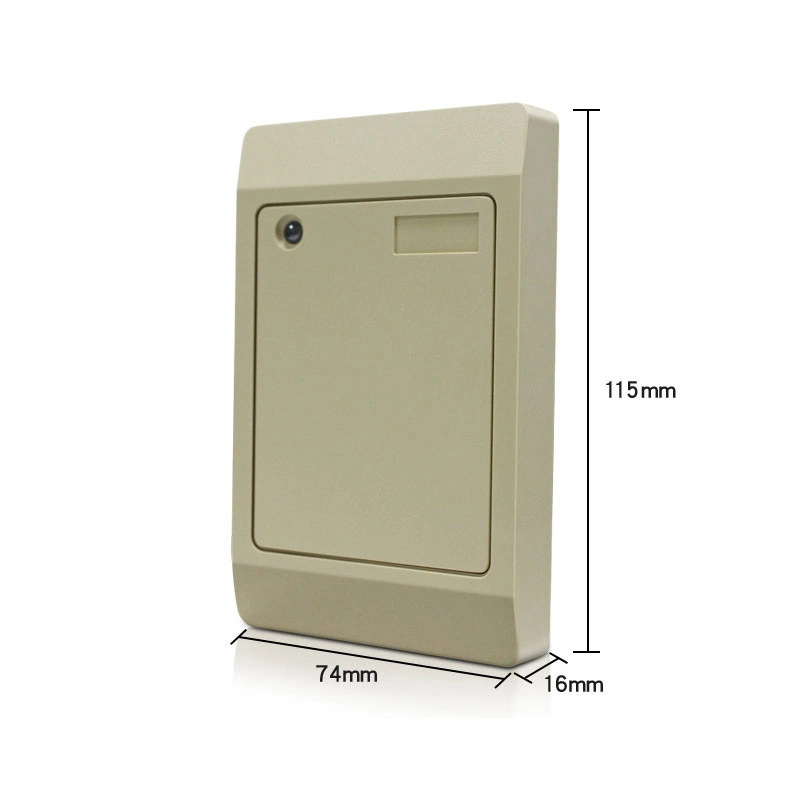 IP67 Waterproof Outdoor Use RS485 13.56MHz RFID Card Reader for Access Control