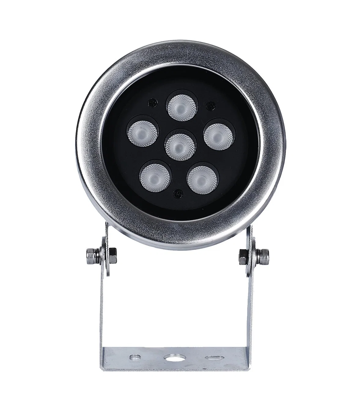 Foco LED de bajo el agua de la piscina o estanque 24VCC único Color 15W 18W