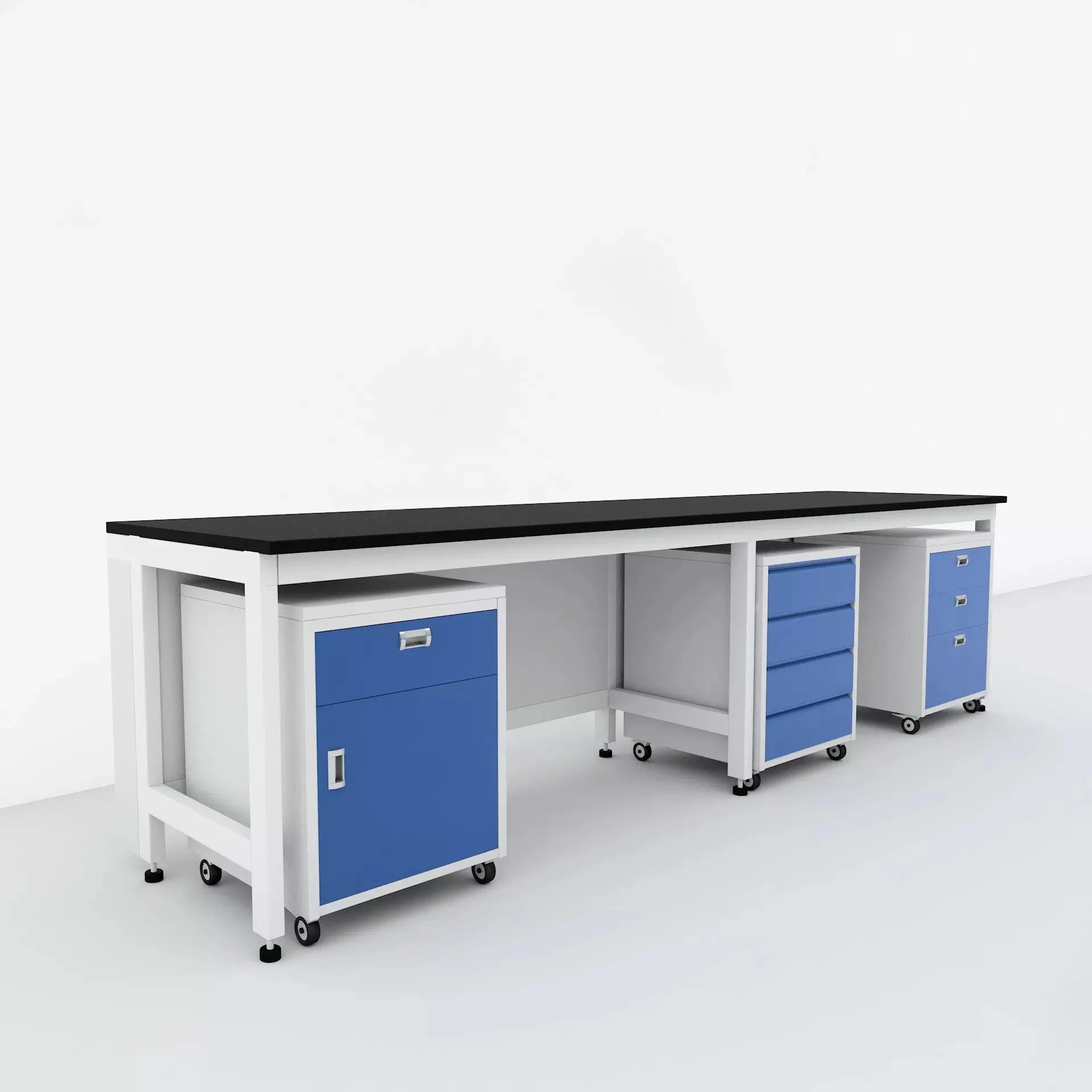 School Lab Furniture Physical Lab Island Benches Table Chemistry Laboratory Work Bench with Sink