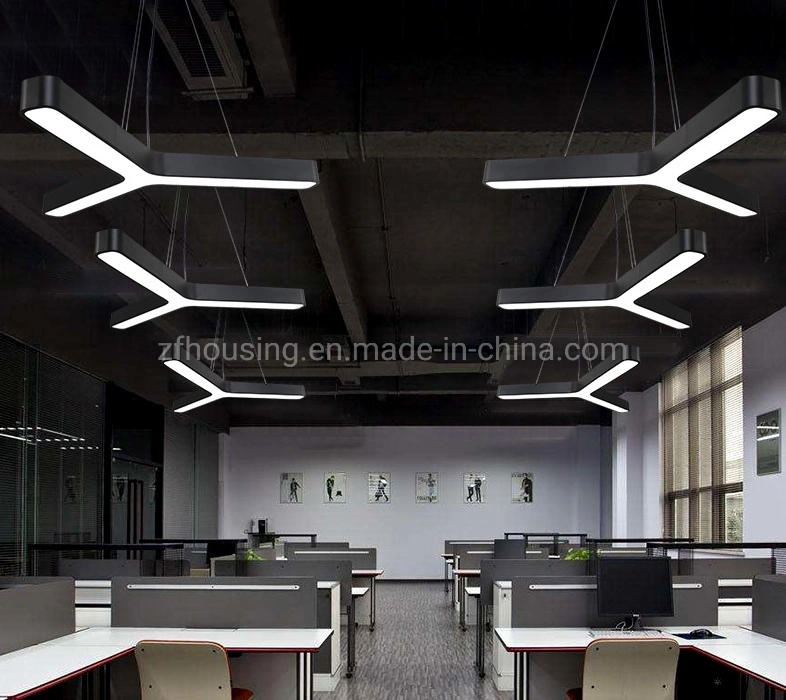 Customized Pendant Lights Hanging Light Office Linear Light for Lobby, School and Warehousezf -Cl-073