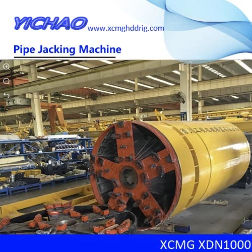 Xdn1800 Medium Slurry Compound Balance Pipe Jacking Tunneling Boring Machine for Steel Tube Sewage Pipe