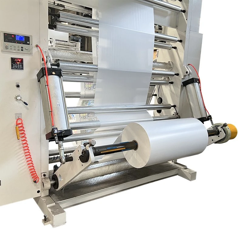 6 Colour PE Food Packaging Bag Flexo Printing Machine for Plastic Film