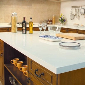 Eco Friendly Scratched Resistance Solid Surface Kitchen Countertop