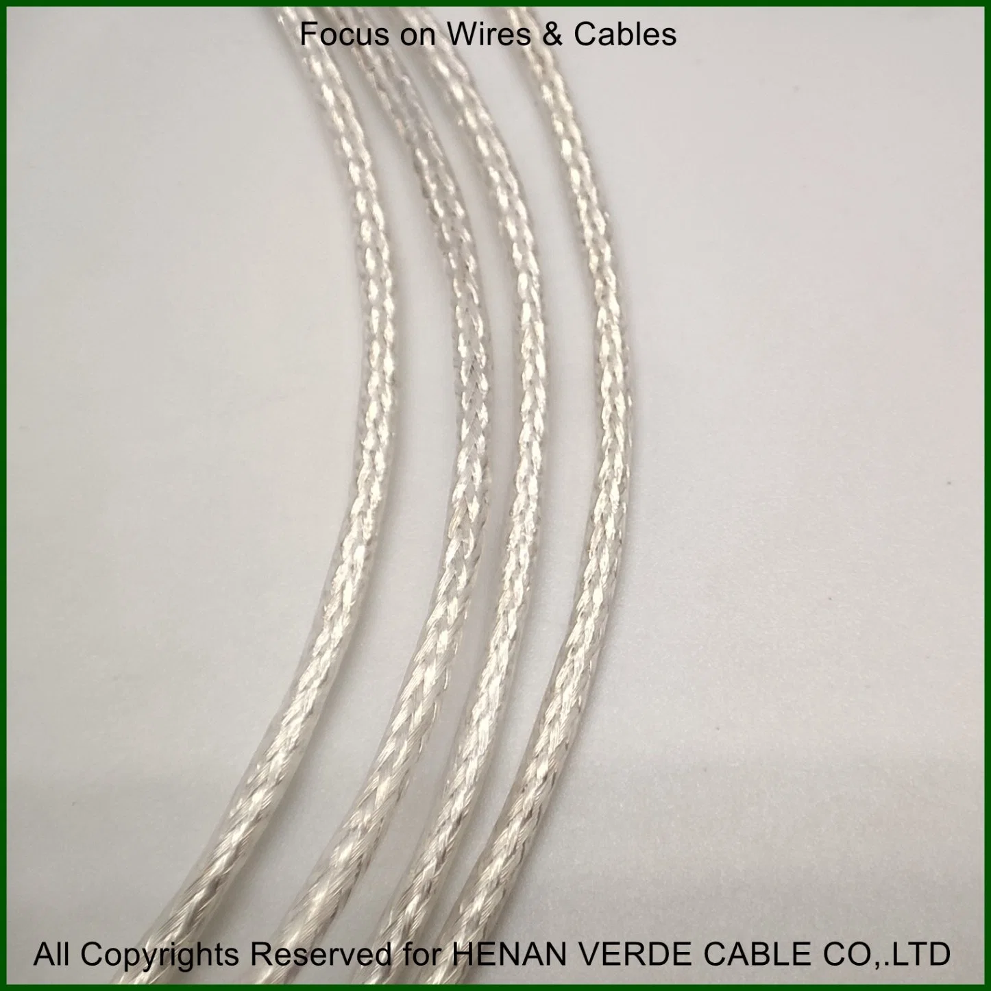 De 2 Núcleos de 0.5mm 0.35mm resistencia de calentamiento de los cableados eléctricos de cable trenzado eléctrico de la luz y el equipo