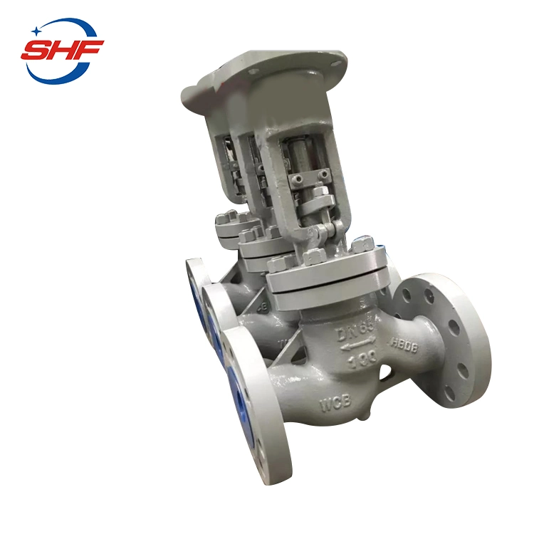 Cast Steel High Pressure Pn100 DIN Bare Stem Globe Valve for Crude Oil Industry