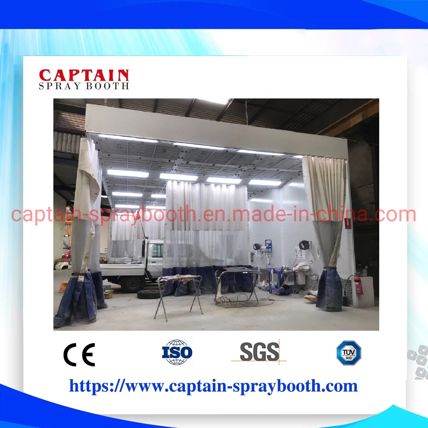 Free Price Quotes on Paint Spray Booth / Paint Mixing Room