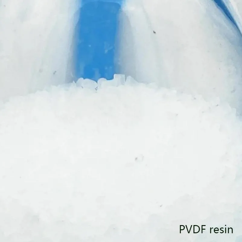 PVDF-Harz Fluorpolymer Granulat Spritzguss Extrusion für Pumpen Ventile Kunststoff-Rohmaterial