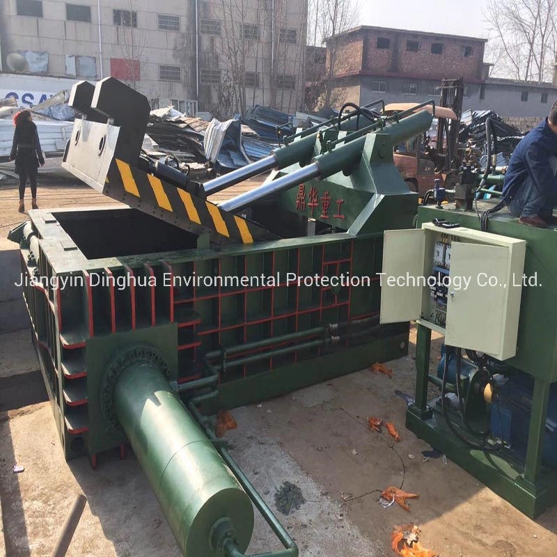 Metal Baler for Scrap Steel Copper Aluminum Iron Recycling