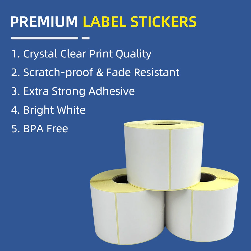 China Wholesale/Supplier Product Customize Label Stickers Barcode Printing Thermal Sticker Label