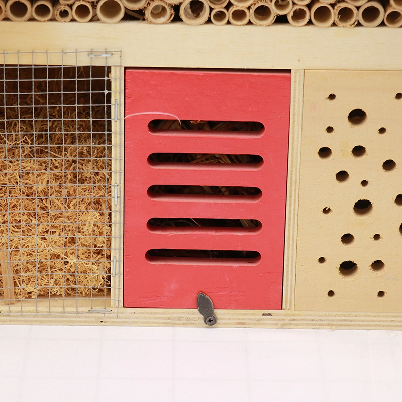 Wooden Insect Nest Bee House Hotel Insect Nest