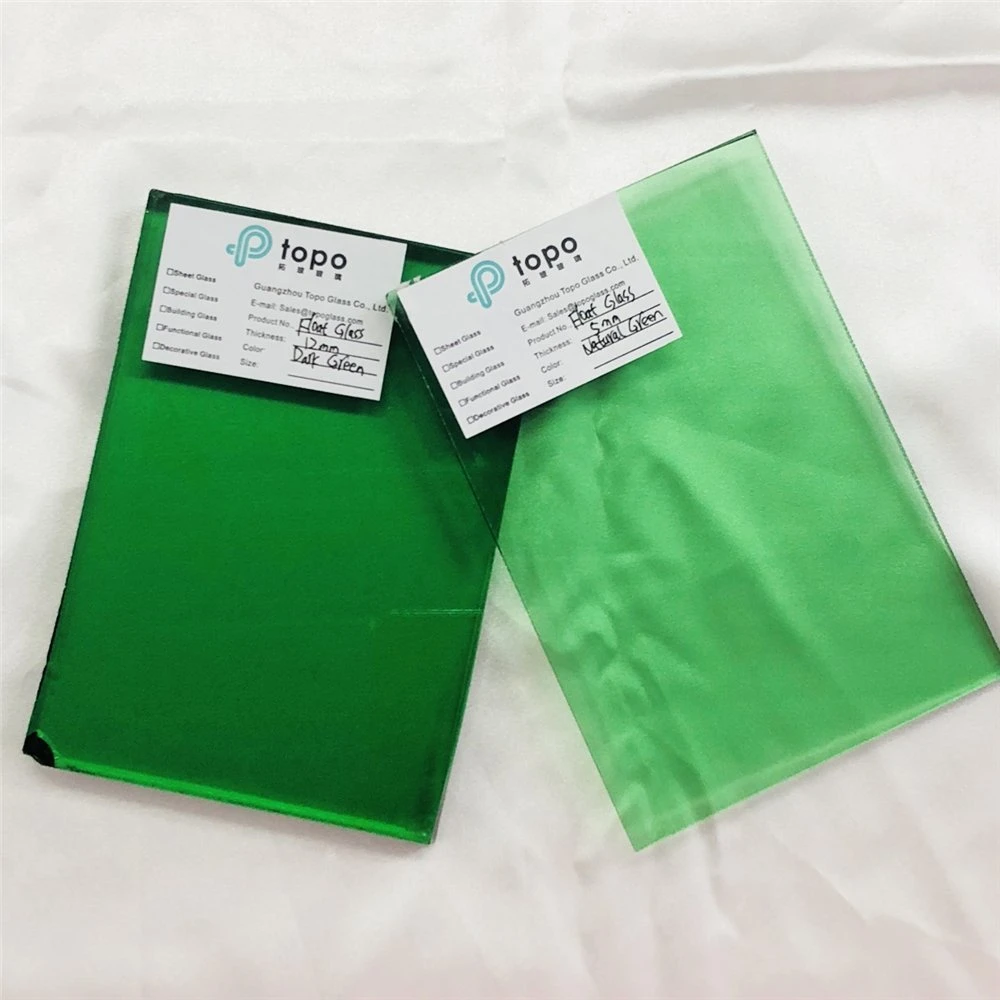 2440*1830mm Hot Sale Natural Green Glass for Door Glass (C-FG)